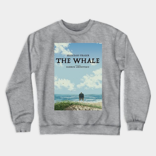 The Whale Crewneck Sweatshirt by WD_art